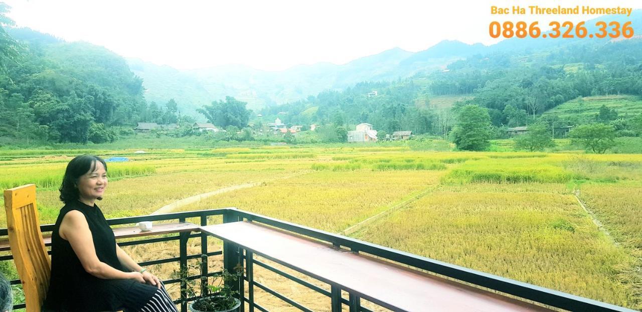 Bac Ha Threeland Homestay Bac Ha (Lao Cai) Exterior photo