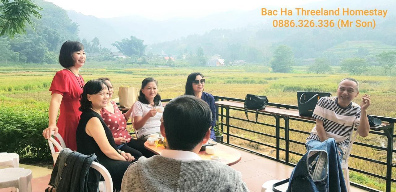 Bac Ha Threeland Homestay Bac Ha (Lao Cai) Exterior photo