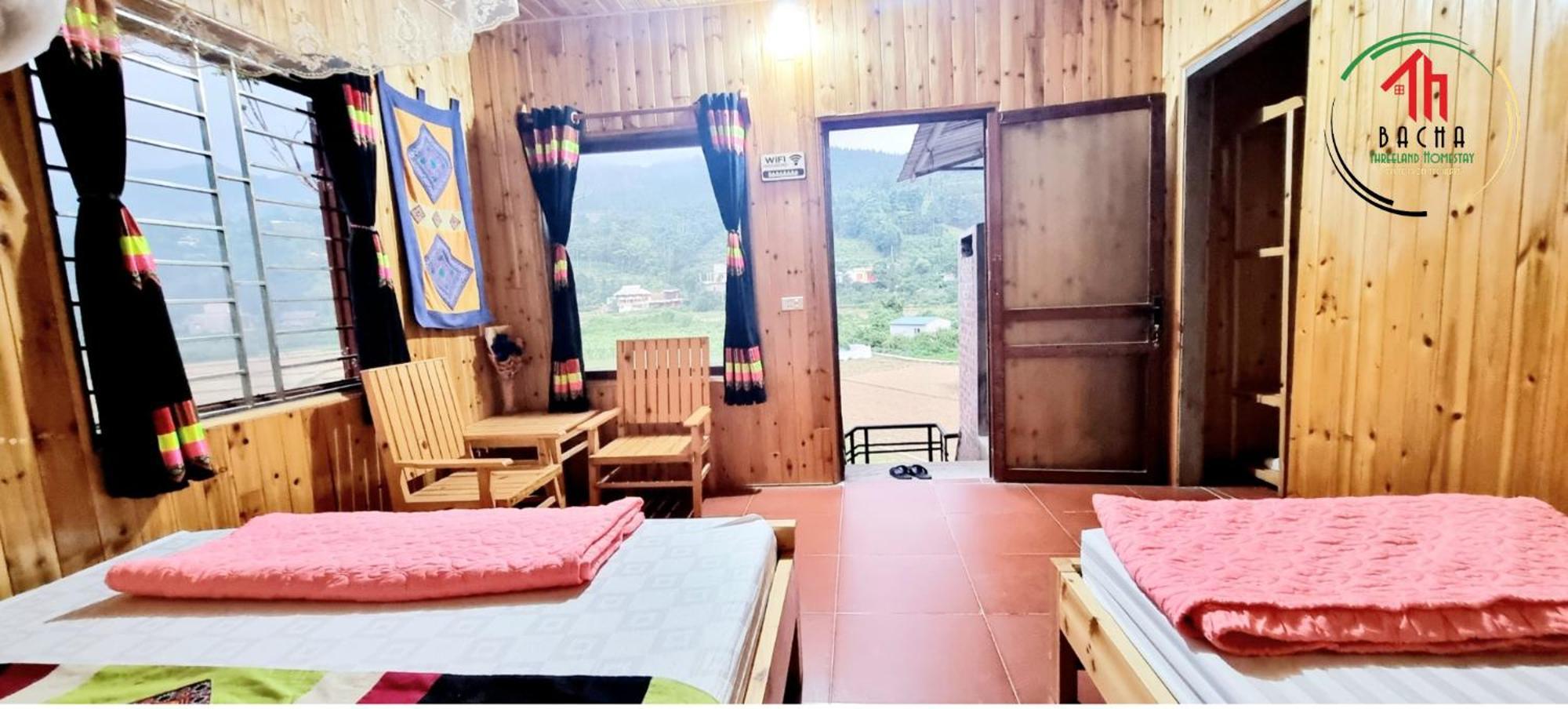 Bac Ha Threeland Homestay Bac Ha (Lao Cai) Exterior photo