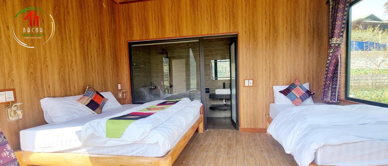 Bac Ha Threeland Homestay Bac Ha (Lao Cai) Exterior photo